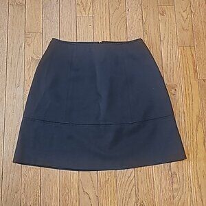 Wrapper Mini Skirt Black No Size Tag